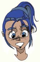 cartoon girl